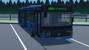 Я катаюсь на автобусе в Яндексе Игры и Водитель Московского Автобуса