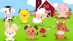 ДОМАШНИЕ ЖИВОТНЫЕ. КТО ЖИВЕТ НА ФЕРМЕ?🐮🐷🐶🐱