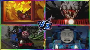 ПАРОВОЗИКИ МУЛЬТИК: Поезд Мутант против Темного Зверя и Доброго Паровозика 🚂 БИТВА МОНСТРОВ