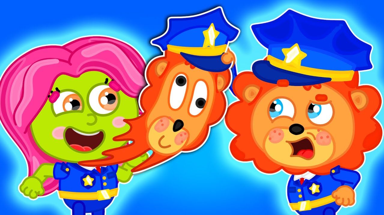 53 Маша и Леопольд. Маска полицейского - Мультик для детей