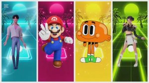 Джину против Марио, Дарвина Уоттерсона и Миры: Музыкальная Битва в Тайлс Хоп — Танцевальный Кавер