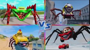 МОЛНИЯ МАКВИН МУЛЬТИК: Монстр Маквин против Гигантских Машинок 🏎️ БИТВА МОНСТР ТРАКОВ