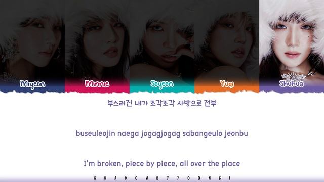 i-dle- vision lyrics