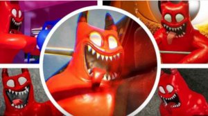 garten of banban (0,1,2,3,4,6,7)-все появление Банбана