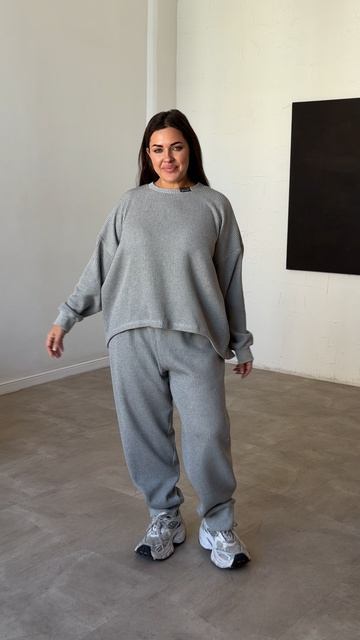 Костюм #bru_связаносшито меланж