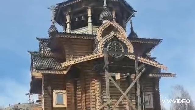 НОВОКУЗНЕЦК. 5 АПРЕЛЯ 2026 год. ЧАСОВНЯ НА ТЕРРИТОРИИ ХРАМА ИОАННА ВОИНА. КОЛОКОЛЬНЫЙ ЗВОН