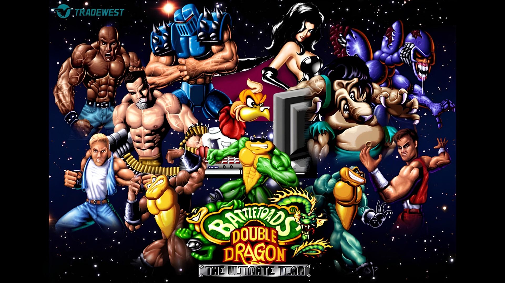 Battletoads & Double Dragon: The Ultimate Team [NES/SEGA/SNES] кооп с @charmygames_