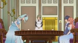 Принц соседней страны обожает злодейку 12 серия (аниме-сериал, 2026)