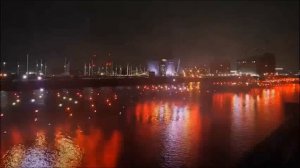 В Белфасте почти тысяча дронов воссоздала «Титаник»