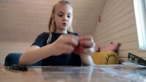 Распаковка подарка от папы и от мамы