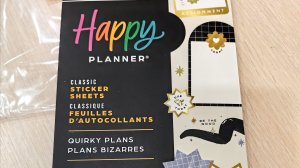 Стикербук Quirky plans от Happy planner с OZON