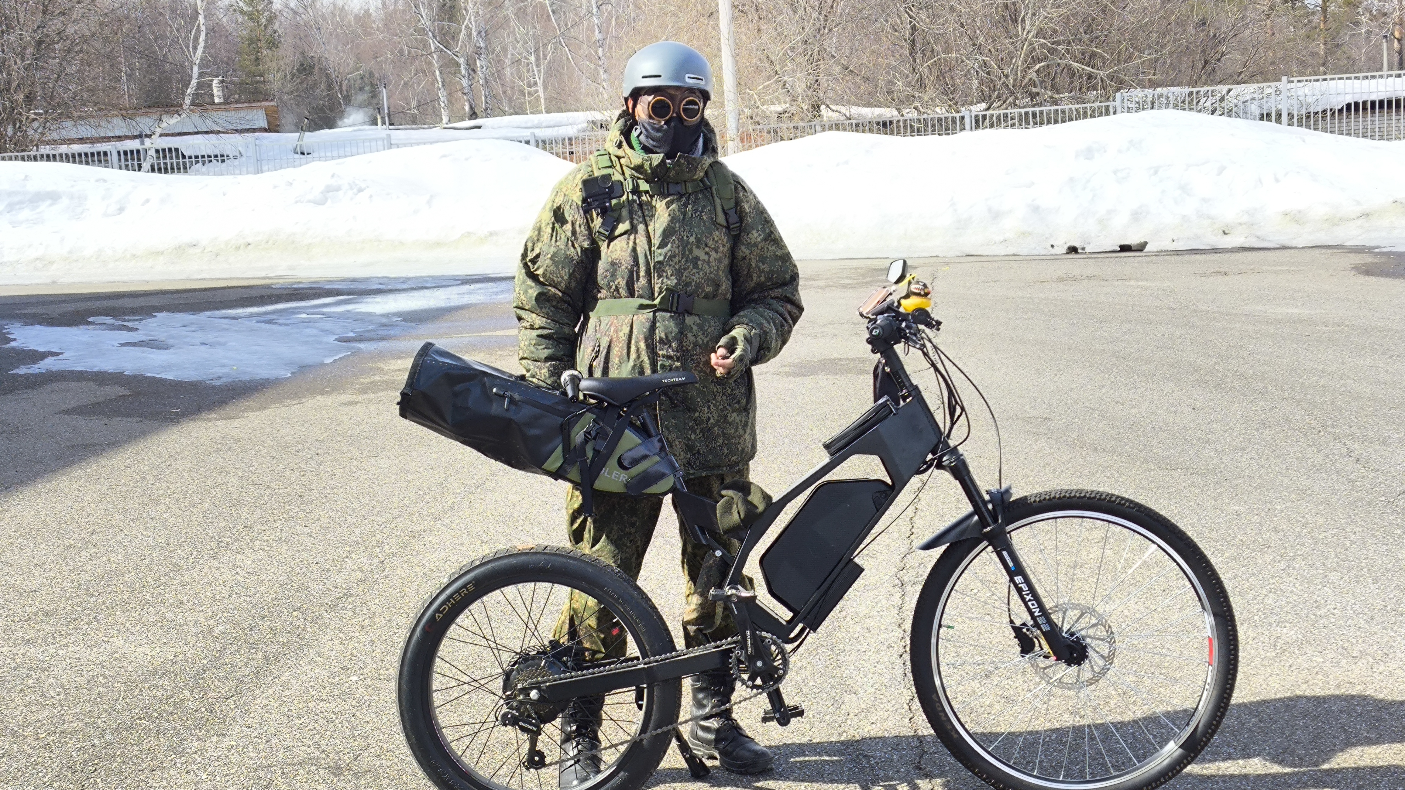 Доработка электровелосипеда установка универсального подъёма руля