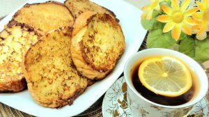 БЫСТРЫЕ ГРЕНКИ НА ЗАВТРАК ИЗ ХЛЕБА И ЯИЦ - ВКУС ДЕТСВА ЗА 5 МИНУТ