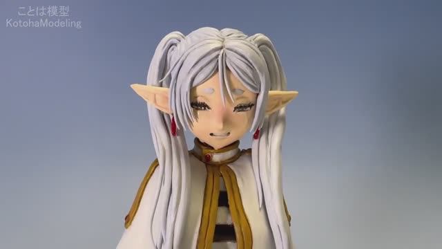 【葬送のフリーレン】フリーレンなんでもっと知ろうと思わなかったんだろう.Verのフィギュアを作ってみた【Sculpture_clay】Frieren_ Beyond Journey's End