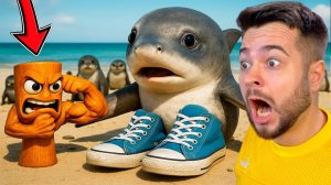 🦈 ТРАЛАЛЕРО ТРАЛАЛА vs ТУНГ ТУНГ ТУНГ САУР 🏏 БРЕЙНРОТ АНИМАЦИИ