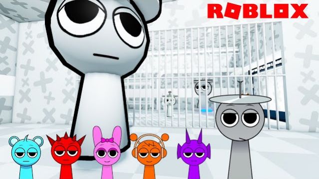 SPRUNKI CLUKR ИГРАЕТ В SPRUNKI CLUKR PRISON RUN OBBY В ROBLOX | INCREDIBOX SPRUNKI