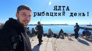 Ялта 2026 апрель Крым ⛲️ Сезон фонтанов открыт 🕊️Любопытная ворона 🎣 Рыбацкий день набережная Ялта