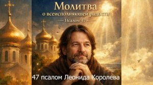 Молитва о всеисполняющей радости / 47 псалом Леонида Королева