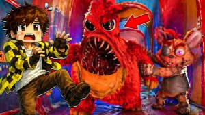 НОВЫЙ ПЕРСОНАЖ ЧАМ ЧОМПКИНС ПРОТИВ ПРОТОТИПА! POPPY PLAYTIME CHAPTER 5 ПРОХОЖДЕНИЕ В МАЙНКРАФТ #3