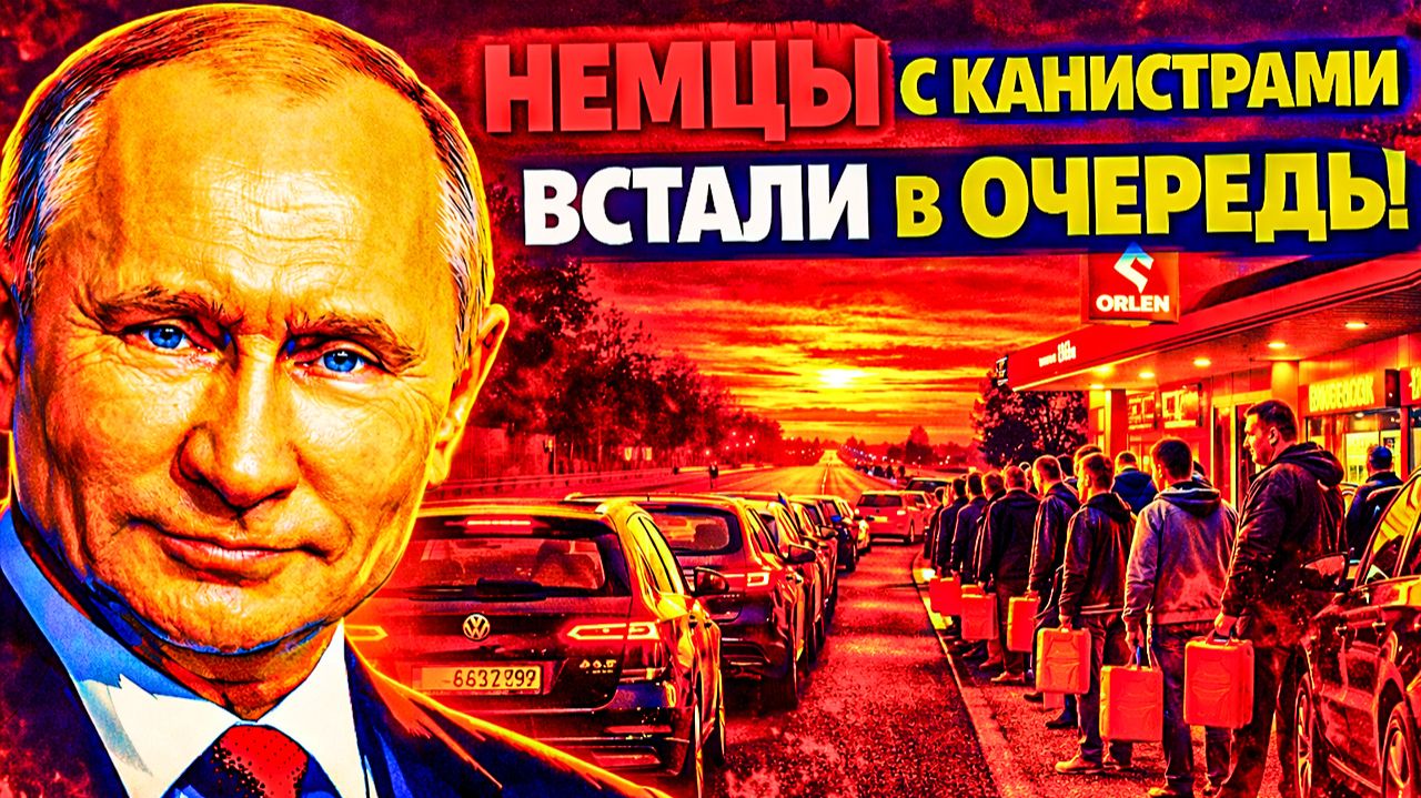 НЕМЦЫ С «КАНИСТРАМИ» ЕДУТ В ПОЛЬШУ: ПОЛЬША ПРОТИВ ЕС