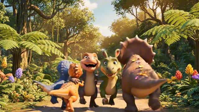 Мультики про динозавров для мальчиков