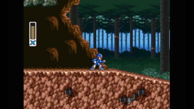 Super Nintendo (Snes) 16-bit Mega Man X 1 Stage 6 Sting Chameleon Прохождение