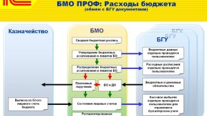 Расходы бюджета: совместное использование БМО и БГУ (02-й лицевой счет бюджета)