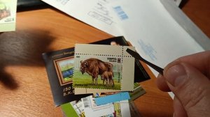 Письмо от Валерия. Филателия марки хобби stamp philately hobby