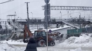 Вот такая снежная ,хорошая зима была