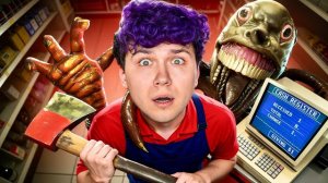 НОЧНАЯ СМЕНА в АДСКОМ МАГАЗИНЕ (7 ночей В HellMart) #1