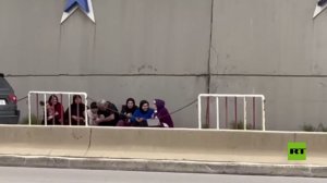 مشاهد RT لنزوح عائلات من منطقة الجناح في بيروت إثر تهديدات إسرائيلية بالقصف