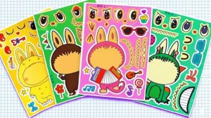 ЗАЛИПАТЕЛЬНОЕ ВИДЕО ASMR — НАКЛЕЙКИ LABUBU НА КАРТОНЕ С БЕЗУМНЫМИ ЗВУКАМИ, ОБЯЗАТЕЛЬНО К СМОТРЕНИЮ!