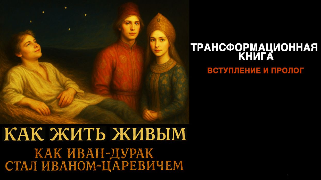(!)Как жить живым! Как Иван-дурак стал Иваном-царевичем? Трансформационная книга. Евгений Миненко