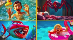 МИНЬОН EXE МОНСТР И ЧЕЛОВЕК-ПАУК: Битва против Маквина Акулы 🍌 МУЛЬТИК ГЕРОИ