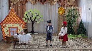 День театра. Представление сказки группа 6 "Красная шапочка"