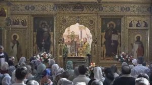 05.04.2026 Литургия. Неделя ваий. Вербное воскресенье. ВХОД ГОСПОДЕНЬ В ИЕРУСАЛИМ. Освящение верб