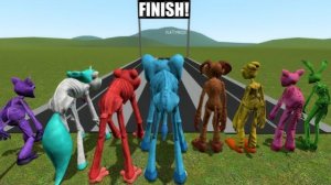 КТО САМЫЙ БЫСТРЫЙ УЛЫБАЮЩИЙСЯ КРИТТЕР ИЗ POPPY PLAYTIME В GARRY’S MOD?