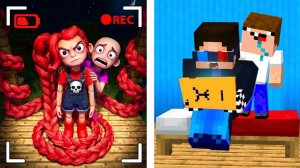 😲ЗАСНЯЛИ СЕСТРУ ЛИЛИ НА СКРЫТЫЕ КАМЕРЫ В МАЙНКРАФТ! ШЕДИ МЕН MINECRAFT