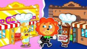 64 Маша и Леопольд. Битва ресторанов - Мультик для детей