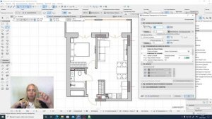 ArchiCad 8-1 . Инструмент Перекрытие в Архикаде