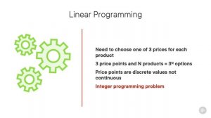 PluralSight - 120 - Price Optimization - Price Elasticity, Linear Programming, and Results