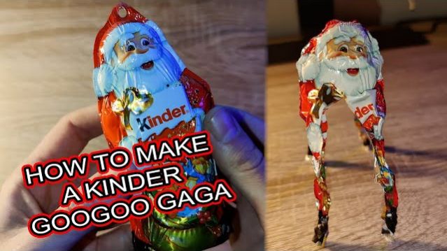 КАК СДЕЛАТЬ ГУГУ ГАГА ИЗ КИНДЕРА ШОКОЛАДКИ?!