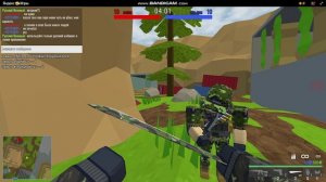 Паркурю в боевом блоке онлайн с другом 2. Не обращайте внимание на то что пишет -=KOTYARIK=-  в чате