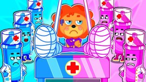 59 Маша и Леопольд. Розовые и голубые фломастеры - Мультик для детей