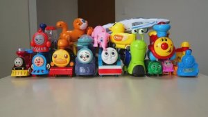 Для детей. Паровозик томас и его друзья. Играем паровозиками