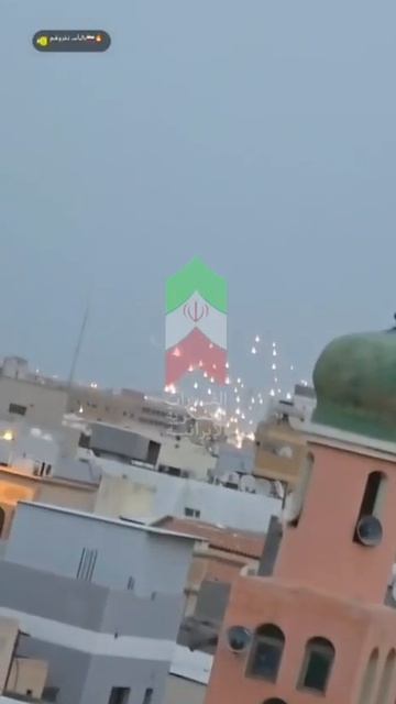 Зенитная ракета ЗРК MIM-104 Patriot ПВО Бахрейна прилетает по нефтезаводу