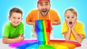 Приключения со слаймом для детей — Забавные истории игрушек