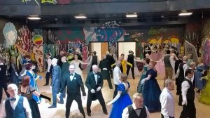 Весенний бал во Дворце культуры Капотня. Танец Па зефир.