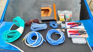 Установка проводки для подключения усилителя DL Audio Phoenix Sport WK 44