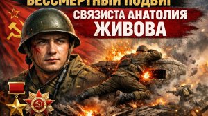 Бессмертный подвиг связиста Анатолия Живова